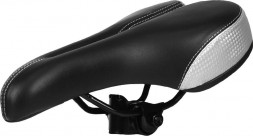 Аксессуары для велосипедов JOY KIE Седло DS-2424 MTB 265*145mm,420гр, комфорт,анатомическое,черное HQ-0015890