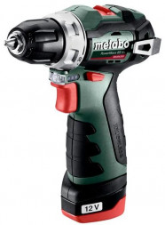 METABO Дрель-шуруповерт PowerMaxx BS BL аккум. патрон:быстрозажимной (кейс в комплекте) (601721500)