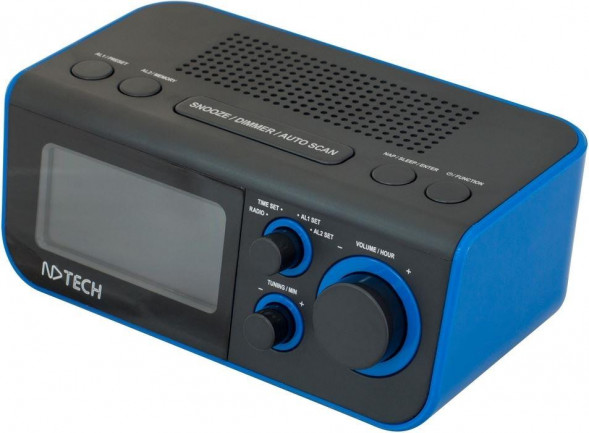 Радиобудильник ND TECH 284662 Радиобудильник NDTech RC38