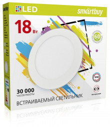 Светильник SMARTBUY (SBL-DL-18-65K) 18w/6500K