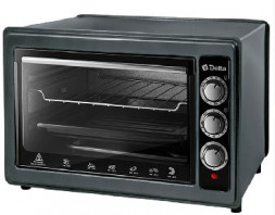Мини печь DELTA D-0124 черная 37л