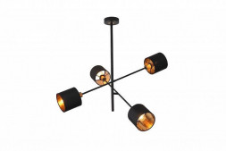 Светильник ESCADA 1109/4P E14*40W Black/Gold