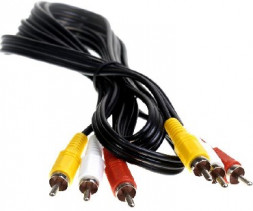 Кабель SMARTBUY (KA233) 3XRCA (M) - 3XRCA (M) 3M в пакете (5)