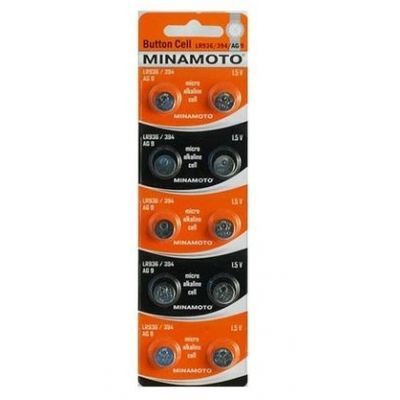Элементы питания MINAMOTO AG2 LR726/10BL