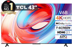 LED-ТЕЛЕВИЗОРЫ TCL 43V6B UHD SMART Google