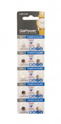 Элементы питания GOPOWER (00-00017860) G4/LR626/LR66/377A/177 BL10 Alkaline 1.5V