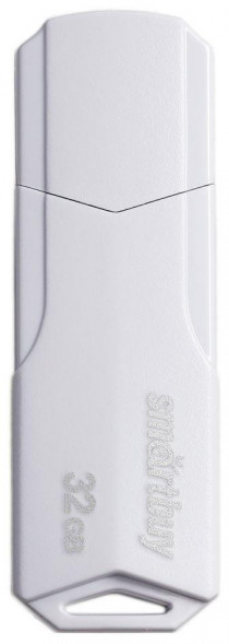 Флэш-напокитель SMARTBUY (SB32GBCLU-W) UFD 2.0 032GB CLUE White