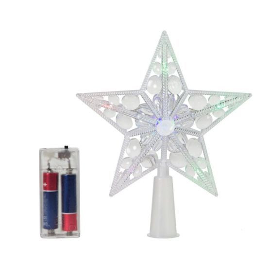 Новогодние Украшения ВОЛШЕБНАЯ СТРАНА Верхушка на елку &quot;Color star&quot; 5705