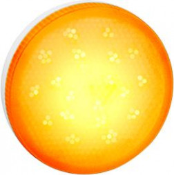 Лампа светодиодная ECOLA T5TY80ELC GX53 LED color 8W Tablet 220V матовая желтый