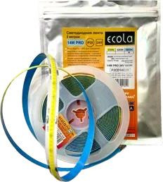 Светодиодная лента на катушке ECOLA P2CD14ESB LED strip PRO 14W/m 24V IP20 10mm COB 330Led/m 6000K 1400Lm/m светодиодная лента на катушке 5м. холодный белый