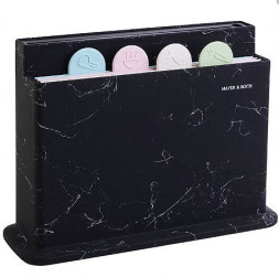 Набор раздел.досок+подставка для ножей MAYER&amp;BOCH 31297 черный/бежевый/ розовый/голубой/салатовый