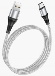 Кабель HOCO (6931474734242) X50 Excellent Type C (m) 1.0m - серый