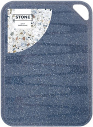 Доска разделочная SUGAR&amp;SPICE SE149712026 STONE темный камень 25х16см