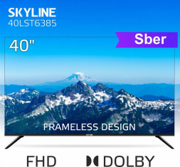 LED телевизор SKYLINE 40LST6385 UHD SMART Салют