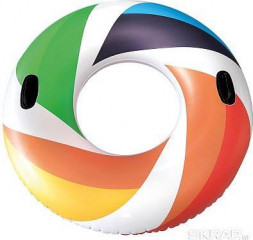 ECOS Круг для плавания с ручками Цветное колесо, диаметр: 118 см SC-51 (993151)