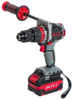 Дрель-шуруповёрт P.I.T. Дрель ударная аккум. бесщёточная PSB20H-13C/2 X-DRIVER (20В, 110Нм, 13мм, 2ск, 2х4Ач,ЗУ,кейс) P.I.T. Дрель ударная аккум. бесщёточная PSB20H-13C/2 X-DRIVER (20В, 110Нм, 13мм, 2ск, 2х4Ач,ЗУ,кейс)