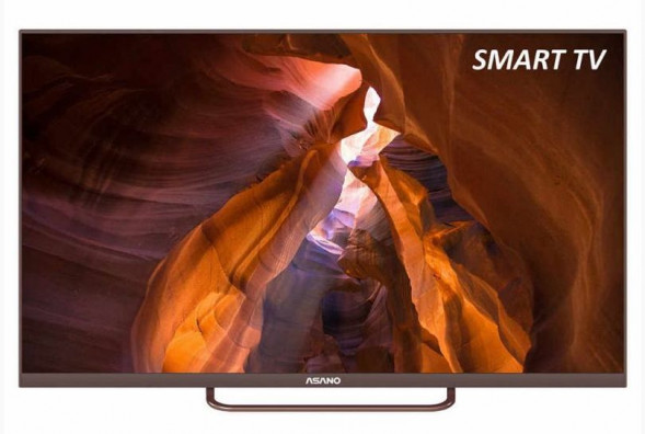 LED-телевизор ASANO 43LF7202T-FHD-SMART коричневый безрамочный
