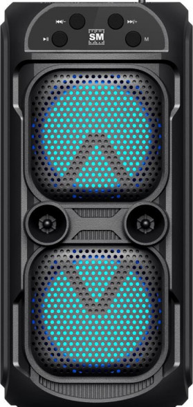 Колонка SOUNDMAX Портативное аудио SM-PS5039B(чёрный) SOUNDMAX Портативное аудио SM-PS5039B(чёрный)