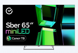 Телевизор SBER Mini LED SDX 65UML7450 серый