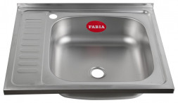 Мойка накладная FABIA м00008 Мойка 50 х 60 см правая