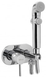 набор для биде GFMARK 2062 Набор биде гигиенический Врезной, шаровый кран для Горячей и Холодной воды+лейка+шланг