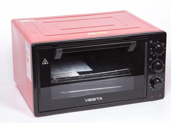 Мини печь VESTA MP-V 2332 L черно-красная