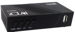 Ресивер эфирный цифровой ZOLAN ZN 805 DVB-T2/Wi-Fi/IPTV/MEGOGO/YouTube, дисплей