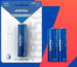 Аккумулятор SMARTBUY (SBBR-18650-2S2000) - 2000 mAh - аккумулятор