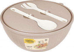 Набор салатников SUGAR&SPICE SE182712005 латте (5 предметов)