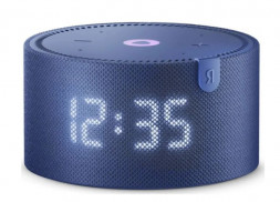 Умная колонка ЯНДЕКС YNDX-00020B Умная колонка Станция Мини Плюс Синяя (с часами)