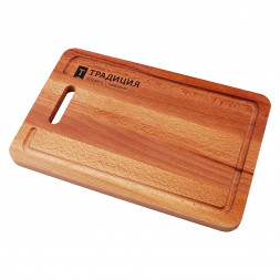 Доска разделочная ТРАДИЦИЯ 01-1т бук 32*21*1,6см
