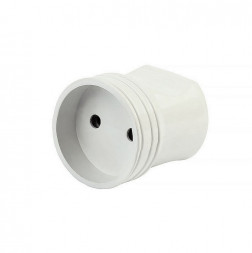 розетка SMARTBUY (SBE-10-S02-w) Штепсельное гнездо без заземления белое 10А 250В