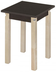 Табурет ЭЛЕГИЯ Табурет ПН ЛДСП (Бесцветный (Лак),Венге)