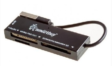 Устройство чтения карт памяти SMARTBUY (SBR-717-K) черный