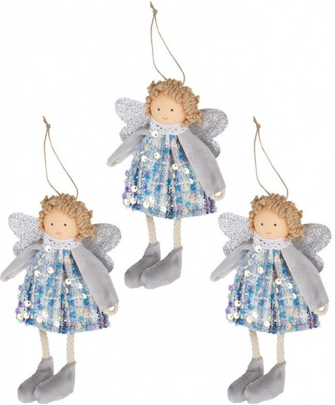 ВОЛШЕБНАЯ СТРАНА Набор фигурок декоративных Фея 3 шт (109925)