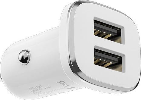 АЗУ BOROFONE (6931474708649) BZ12 White АЗУ 2USB 2.4A