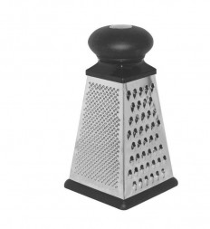 Терка MALLONY Терка четырехгранная GR-083-8, прорезиненная ручка, высота: 23 см (пластик, нерж.сталь) (965014)