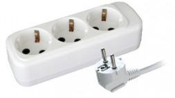 Удлинители электрические VOLSTEN (12424) SR 3X1.5-Z (э/удл УХз10-103 (1,5м, 2200 Вт, ПВС))