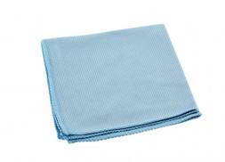 Салфетка РЫЖИЙ КОТ Салфетка из микрофибры M-05 для стекла, цвет: голубой, размер: 30х30см (310211)