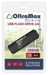 USB флэш-накопитель OLTRAMAX 256GB 310 Black 2.0 [OM-256GB-310-Black]