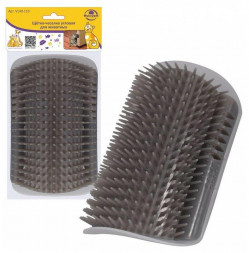 Щётка-чесалка MULTIDOM Щётка-чесалка угловая для животных. Размер 12,5х8х4,5 см. VL40-110