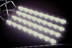 Светодиодная лампа NEON-NIGHT (235-059) ДОЖДЬ (занавес) 2,5X2 м, прозрачный ПВХ, 300 LED МУЛЬТИКОЛОР IP20, не соединяются