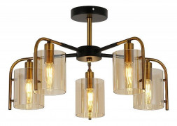 Светильник ESCADA 671/5P E14*40W Black/Gold