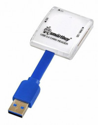 Устройство чтения карт памяти SMARTBUY (SBR-700-W) USB3.0 белый