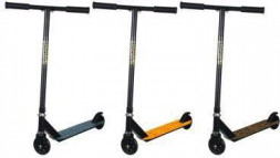 Самокат разборный АЛИСА Самокат разборный 61х43х74см, 2х колесный (PU, 95мм, ABEC-7) металл, до 50кг (007-007)