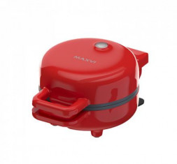 Электрическая вафельница MAXVI SM552P red