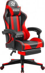 DEFENDER (64346) ROCK черный/красный,подставка, PU