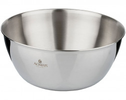 Миска AGNESS 936-315 нерж. сталь 6л.