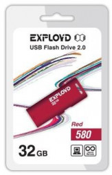 USB флэш-накопитель EXPLOYD 32GB-580-красный