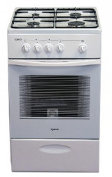 Плита газовая ЛЫСЬВА ГП 400 МС СТ-2у белая б/крышки